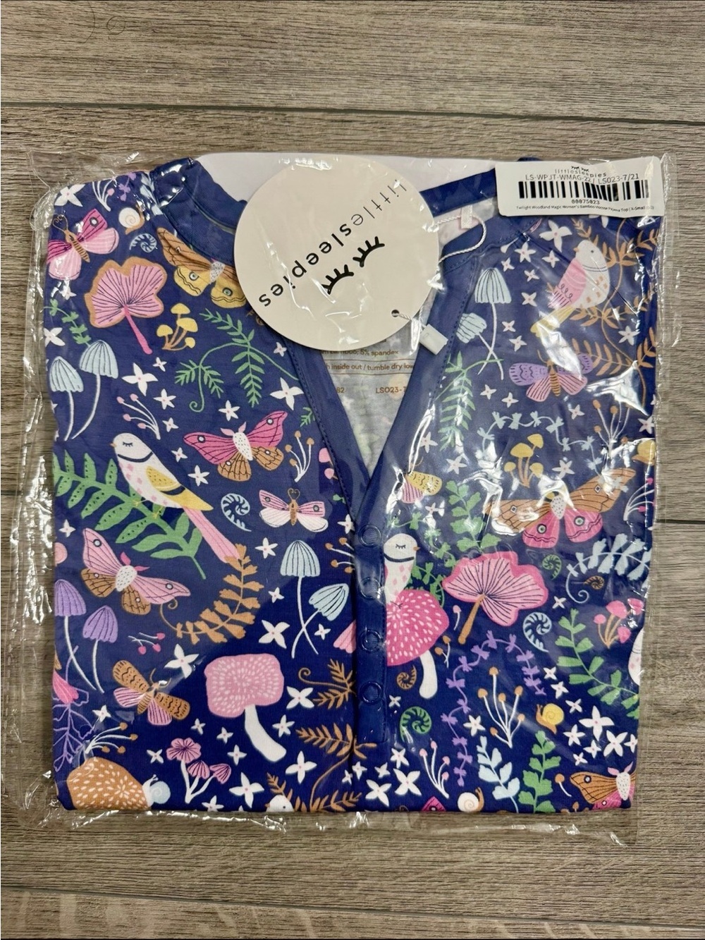 ✨Little Sleepies twilight woodland magic xs top - Picture 2 of 2